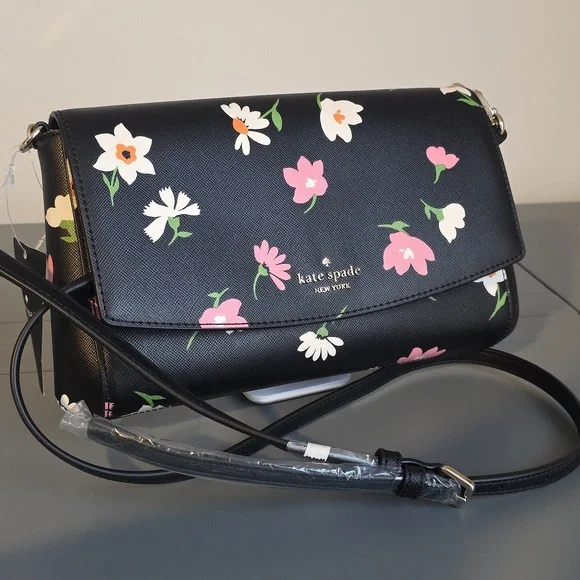 KATE SPADE NEW YORK NWT Floral Waltz Laurel Way Crossbody/Shoulder Bag - Picture 5 of 14